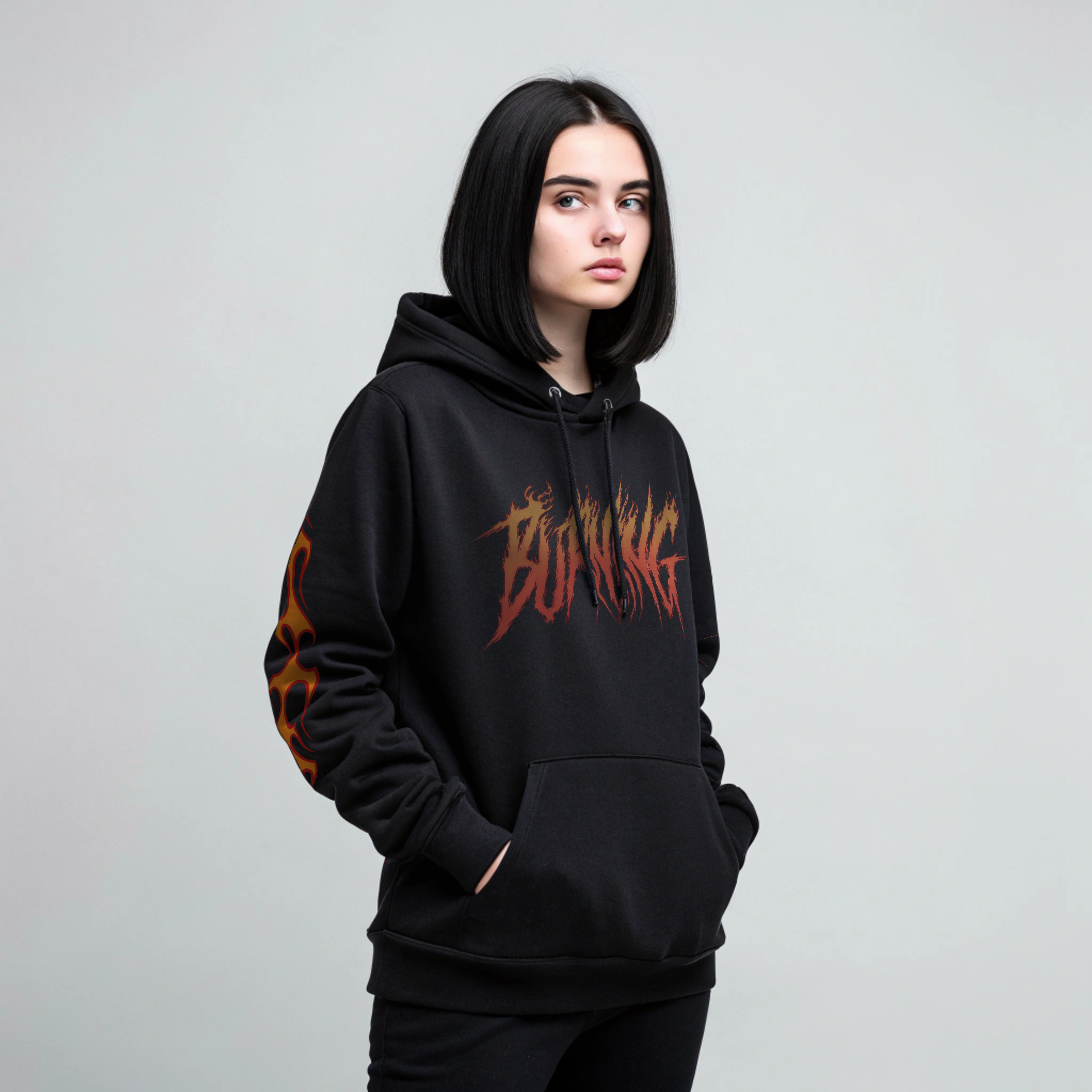 Burning Hoodie