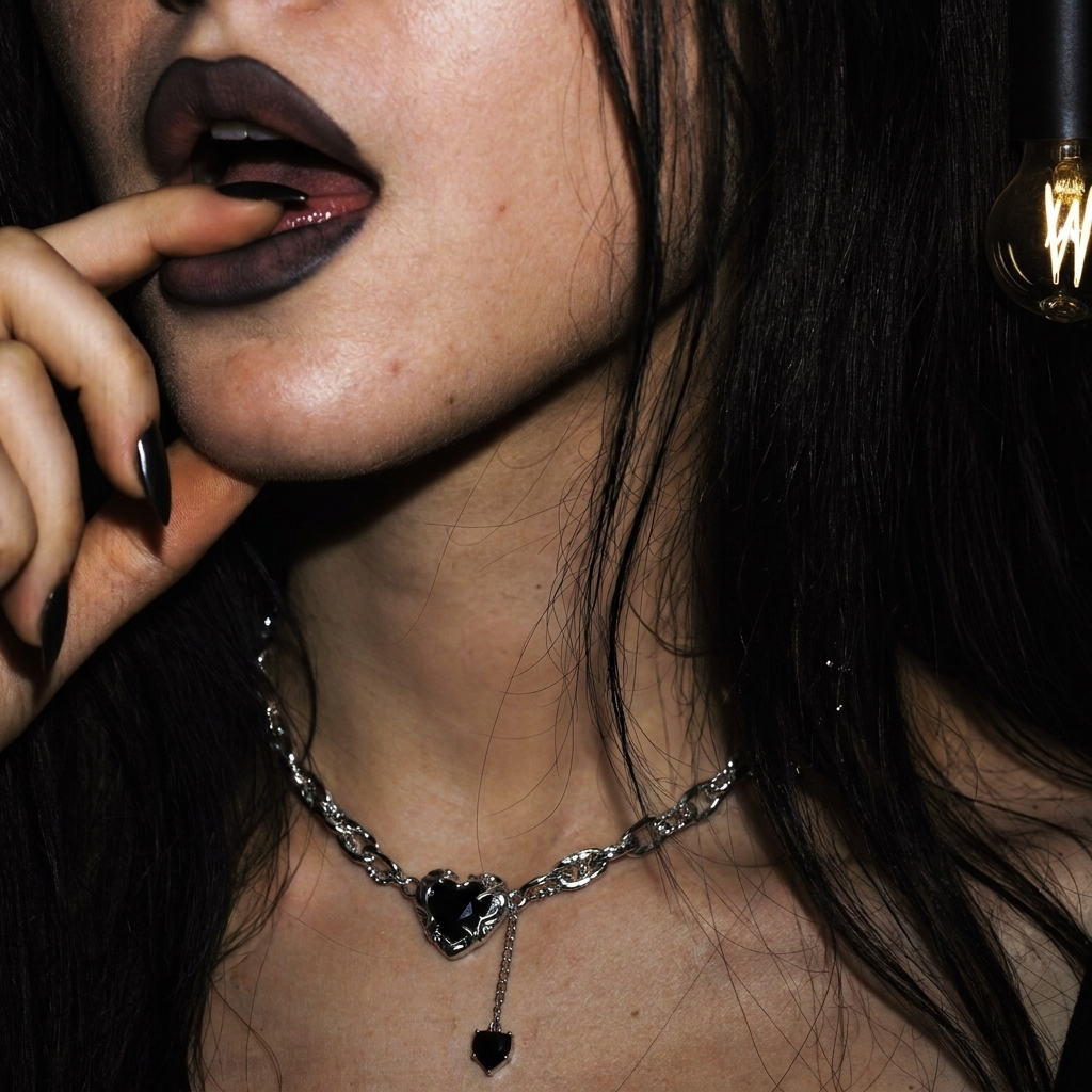 Heart Of Stone chain, bare bulb