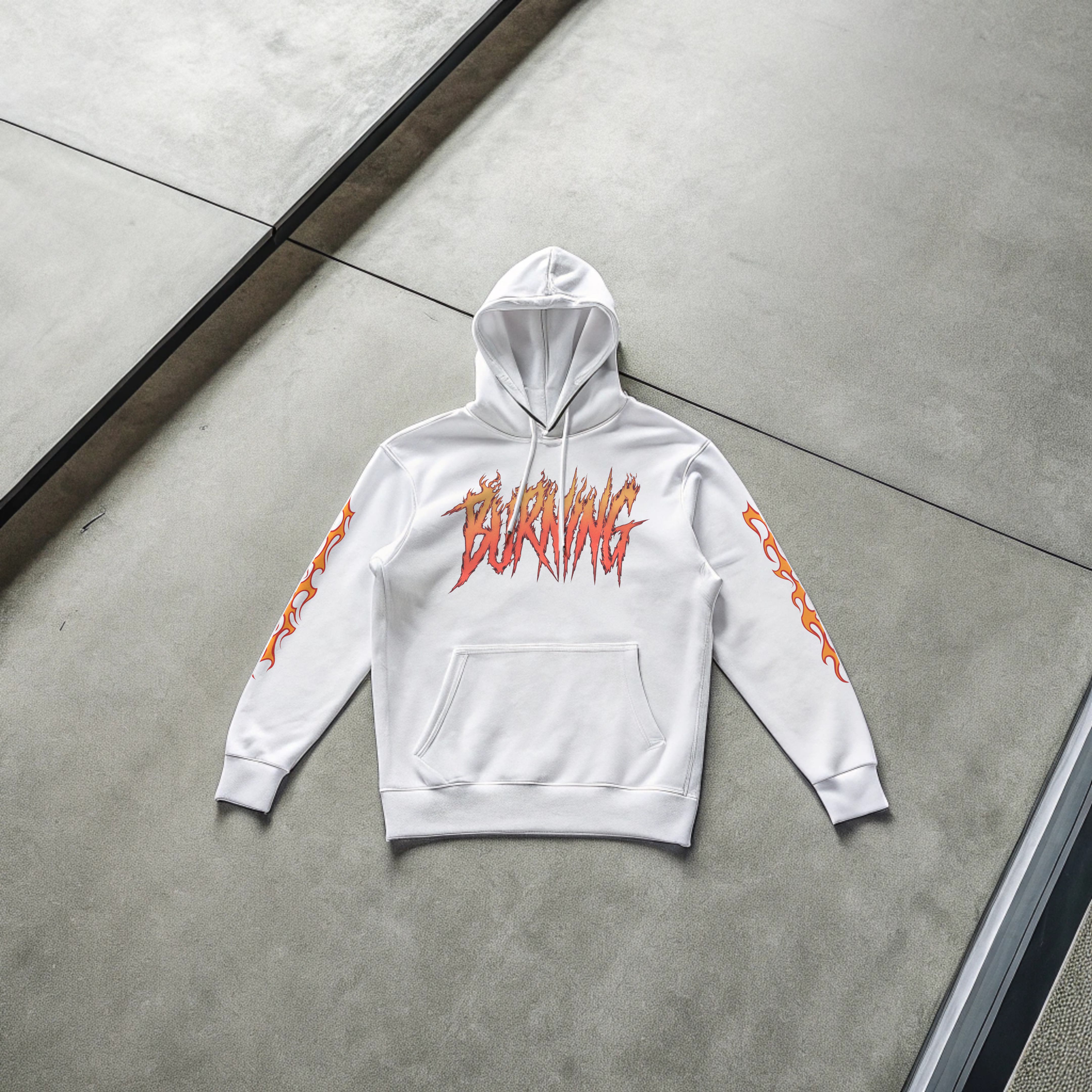 Burning Hoodie